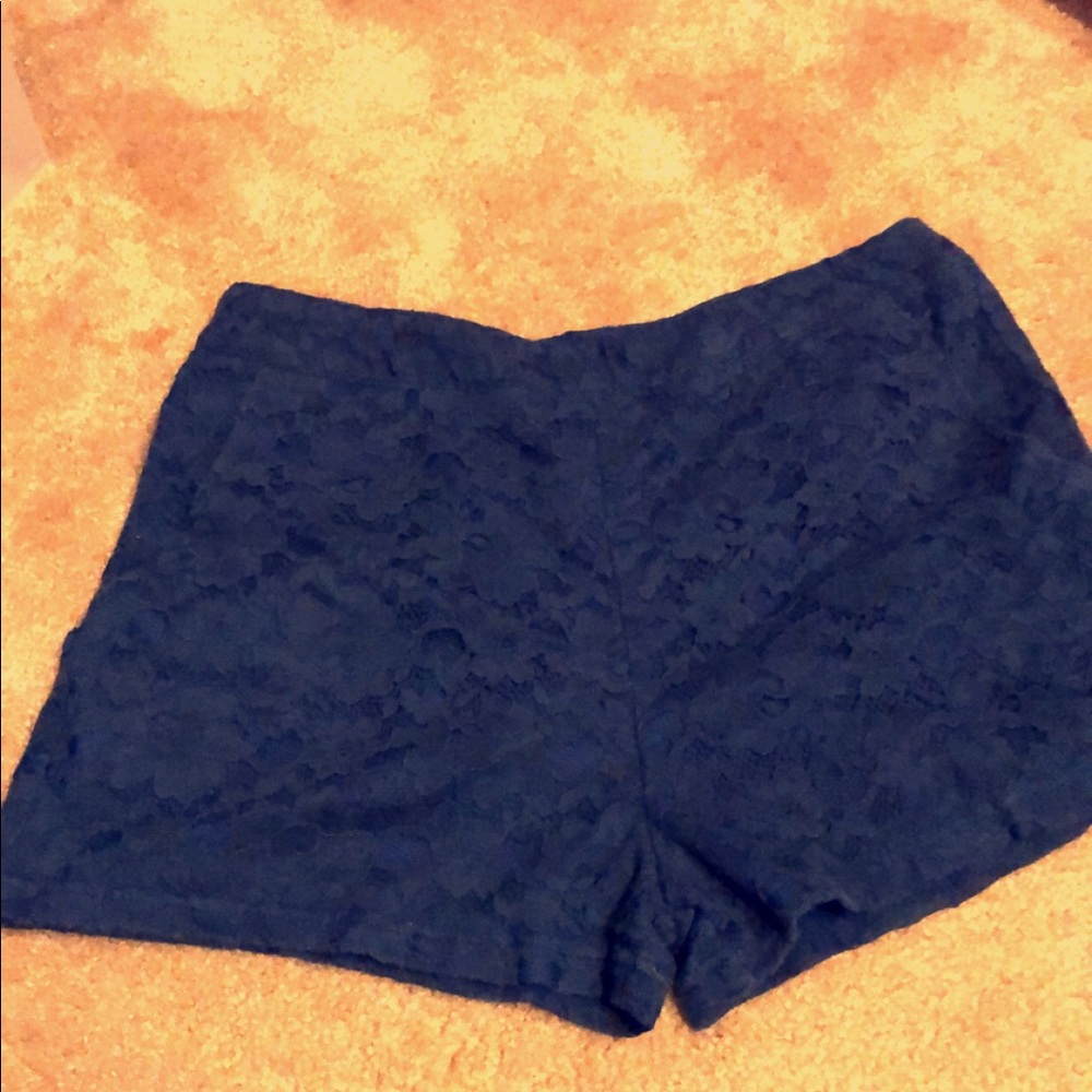 Navy blue shorts